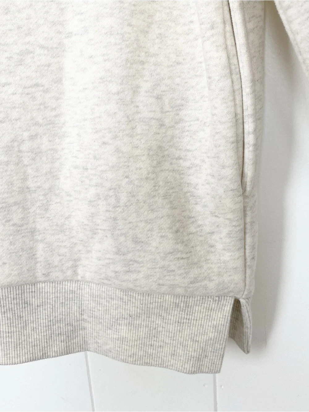 SSYS The Label Sweatshirt Cardigan Women's Size XS/Small Fleece Line Open Front
